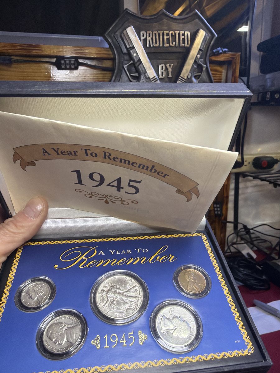1945 “Year to Remember” WWII Coin Set