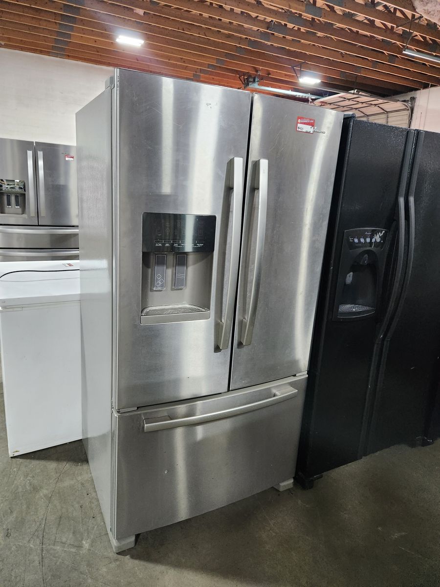 LOW PRICE GUARANTEED! AMANA STAINLESS STEEL FRENCHDOOR FRIDGE