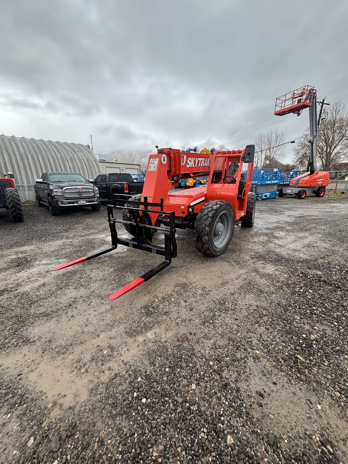 2014 Skytrak 8042 -Warranty- Forklift Telehandler (id 7732a)