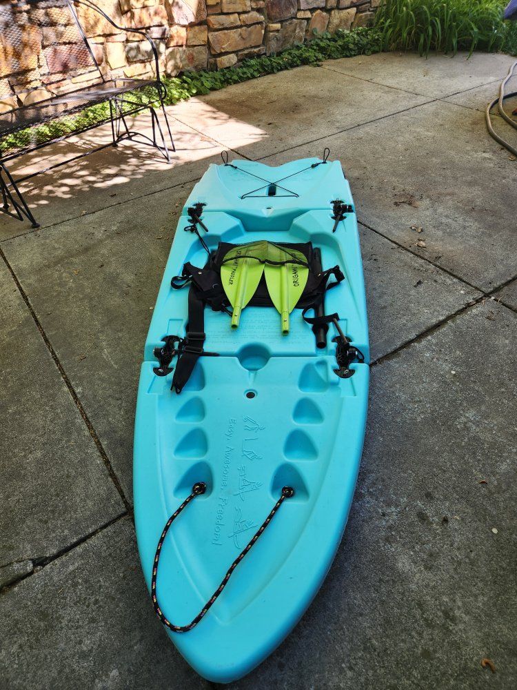 Origami Paddler Folding Kayak/Paddleboard Aqua Blue - Transforms & Portable