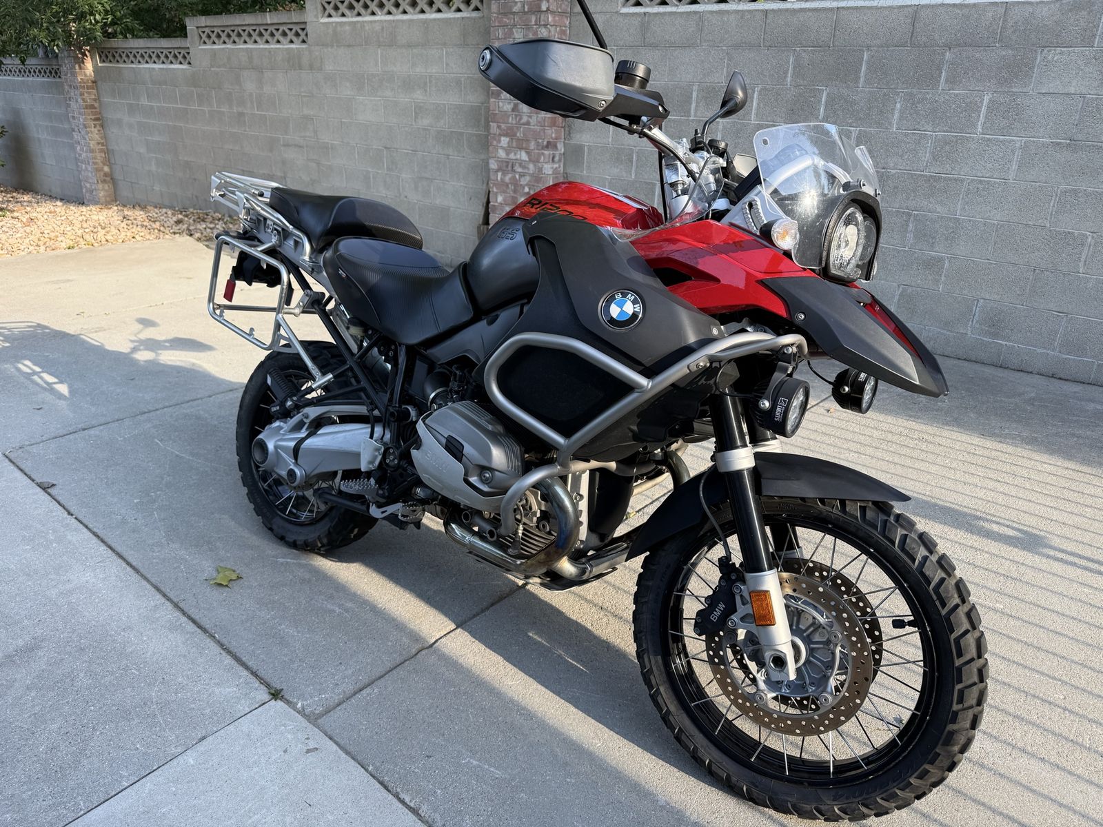 2013 BMW R1200GS Adventure Motorcycle - Red/Black