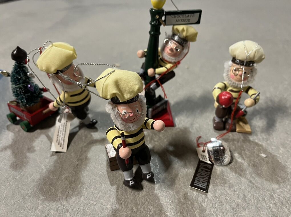 Hersheys Chistmas Ornaments