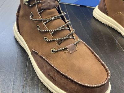 HEYDUDE Bradley Classic Tumbled boots in Cognac