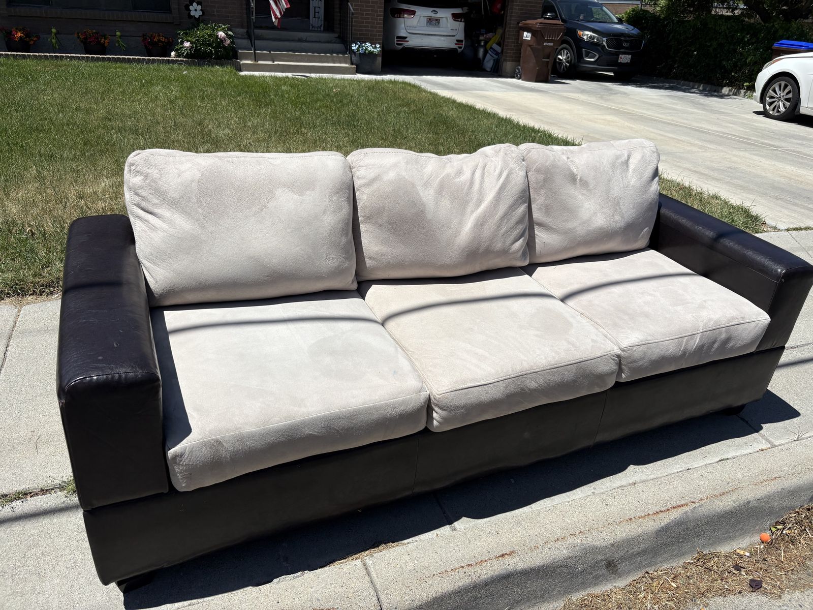 Free sofa and love seat