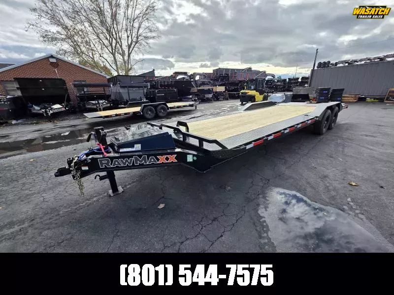 2026 RawMaxx 26' FYH Full Tilt 14K Equipment Flatb