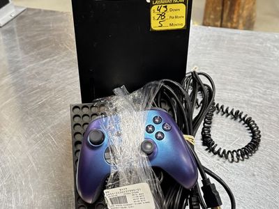 Microsoft Xbox Series X 1TB Console - Black with Custom Blue/Purple Controller