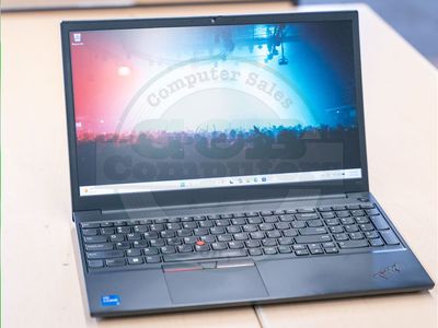 Lenovo Thinkpad E15 Gen 2 i5-1135G7 512GB SSD 16GB RAM 1080p Screen Windows 11 Laptop 15.6 Inch