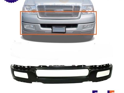 2004-2005 Ford F-150 Front Bumper Primed Steel - New Replacement,