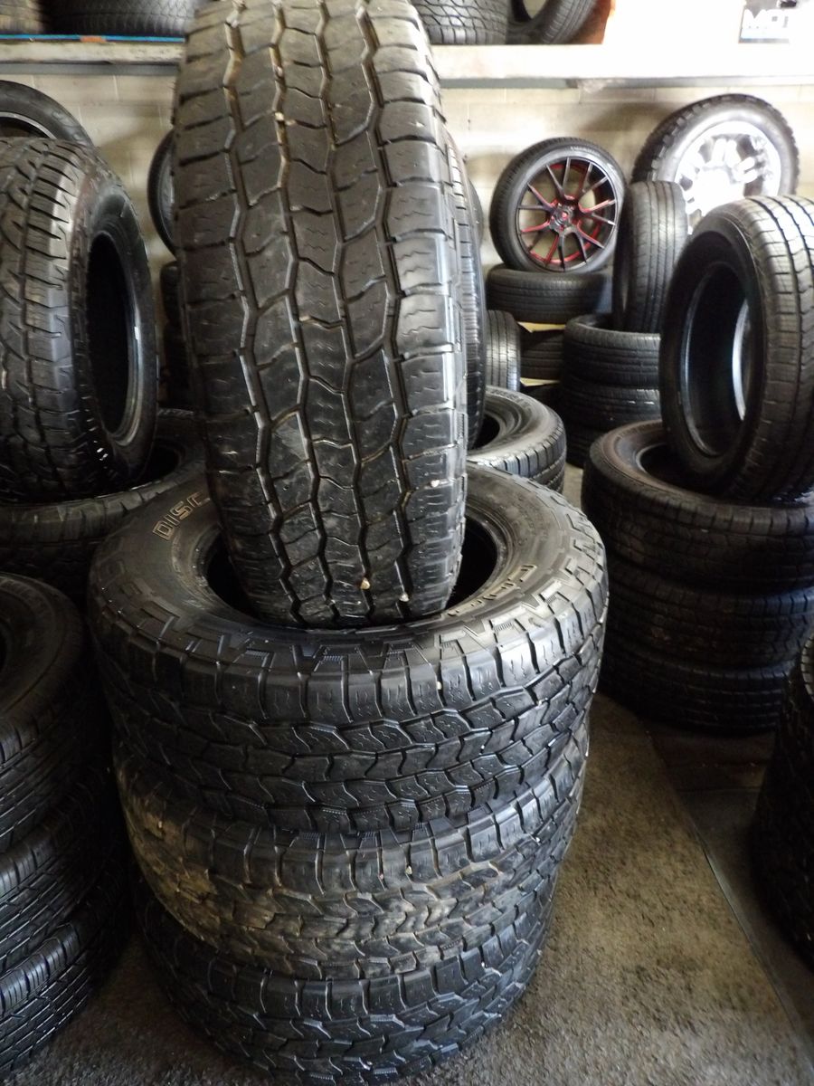 275/65R18 COOPER DISCOVERED AT3 SET OF USED TIRES