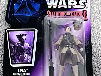 Star Wars Collector Bundle – Leia (Boushh Disguise) + Die‑Cast Speeder Bike – New