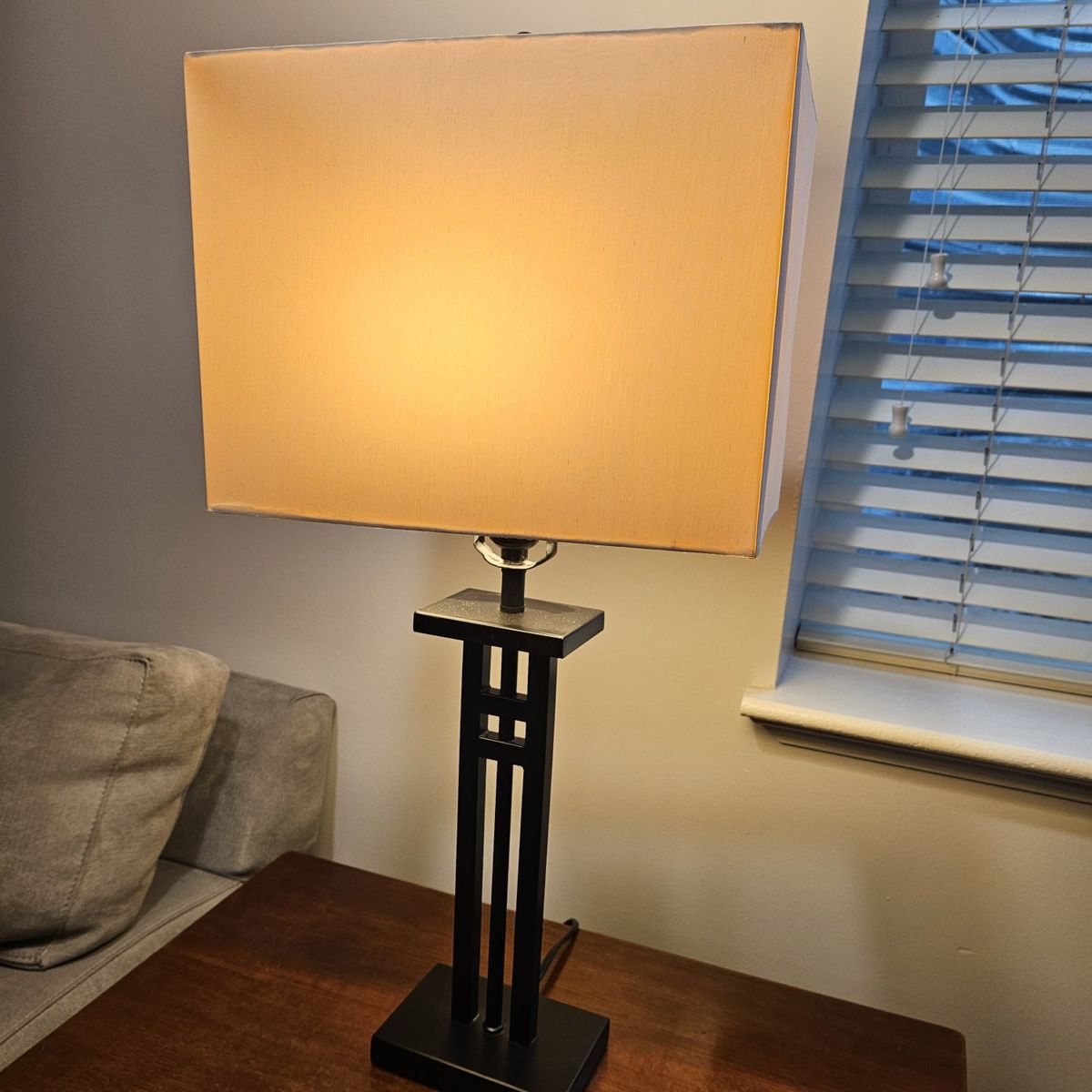 27"T table lamp