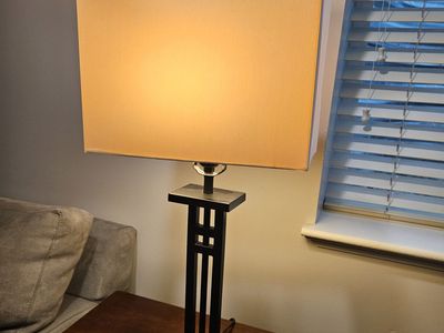 27"T table lamp