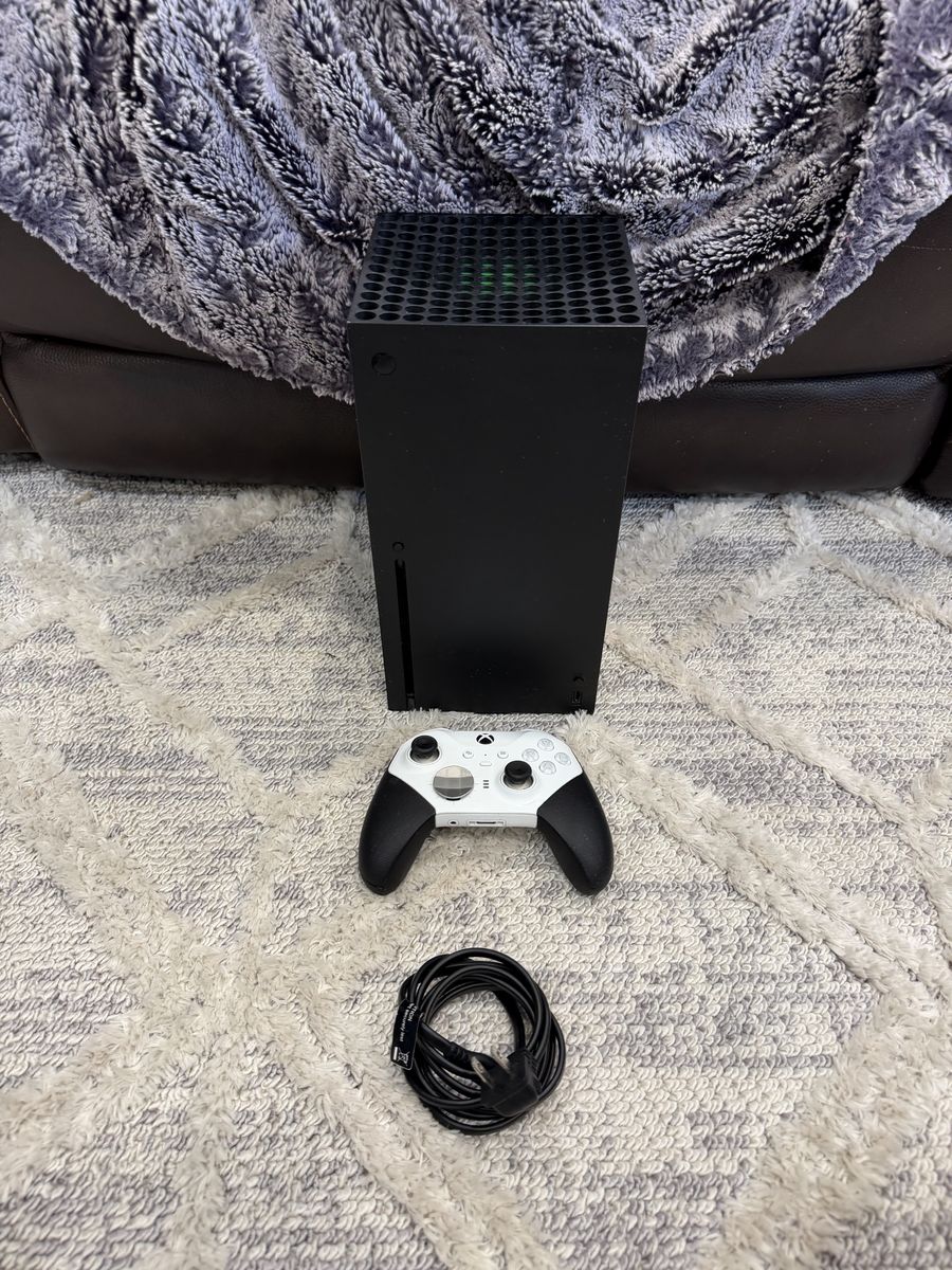 Microsoft Xbox Series X 1TB Console with White Elite Series 2 Controller & Power Cable - Used