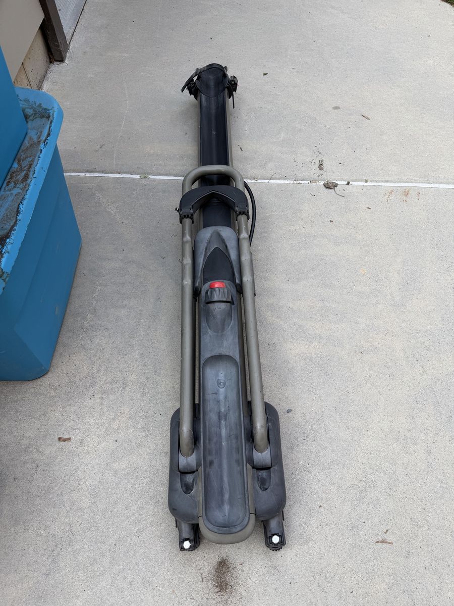 Yakima high roller bike rack. 
