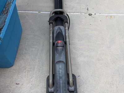 Yakima high roller bike rack.