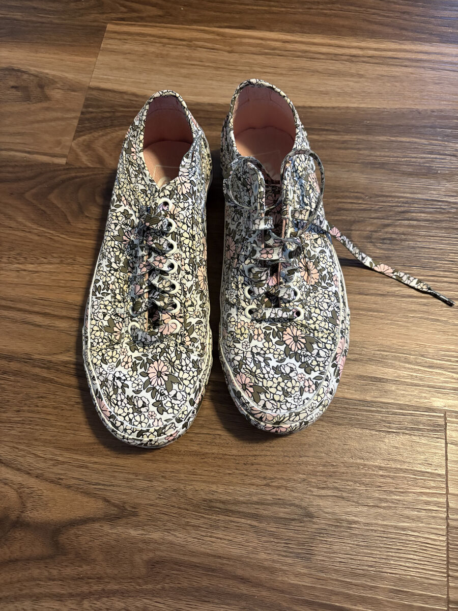 custom vans size 6.5 mens 8 woman's