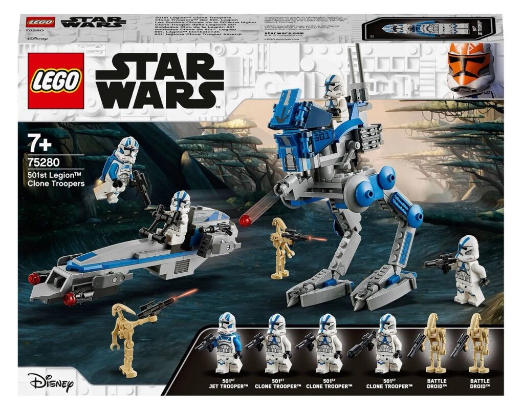 LEGO Star Wars 501st Legion Clone Troopers 75280