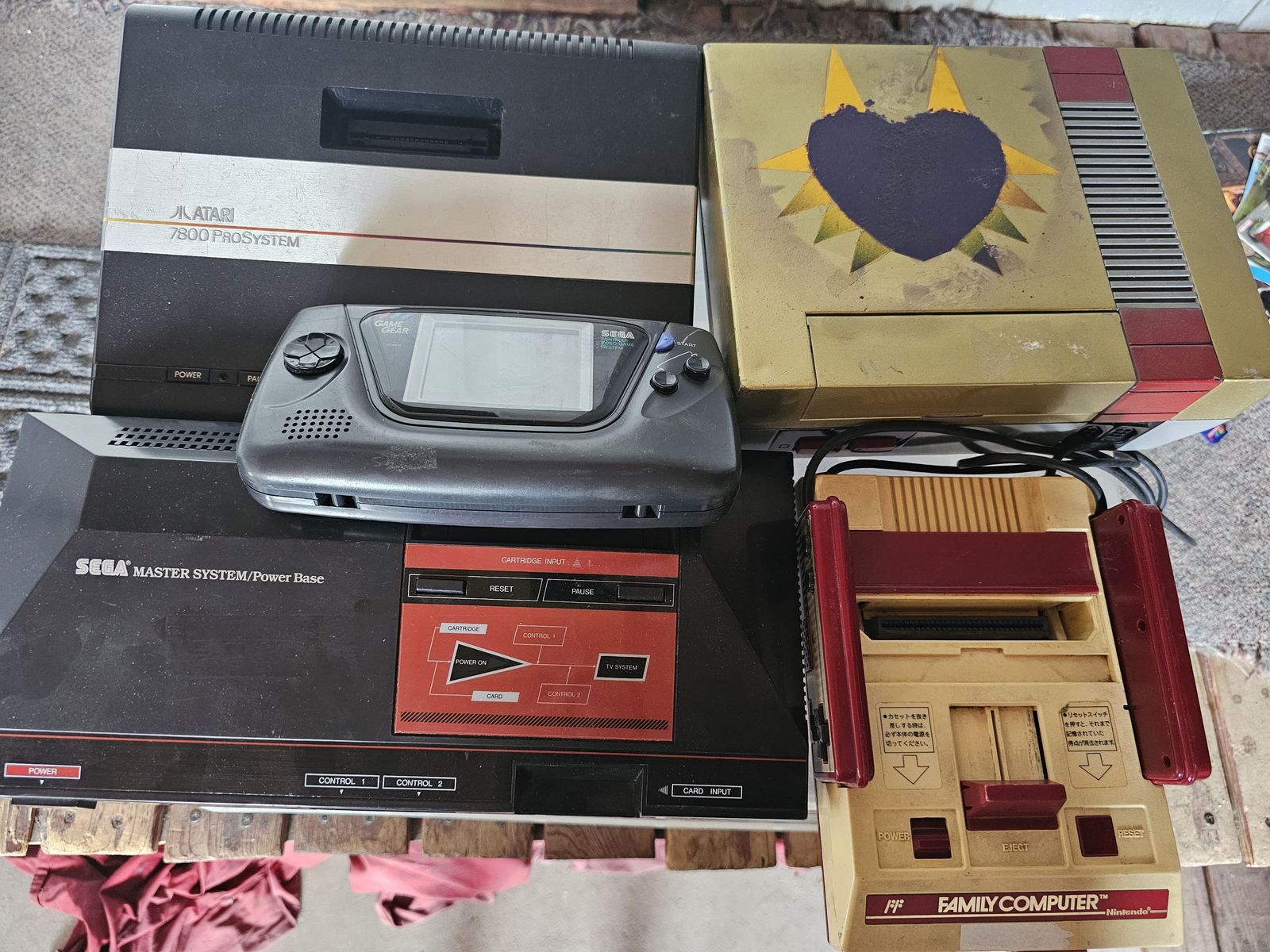 Broken game system lot for trade