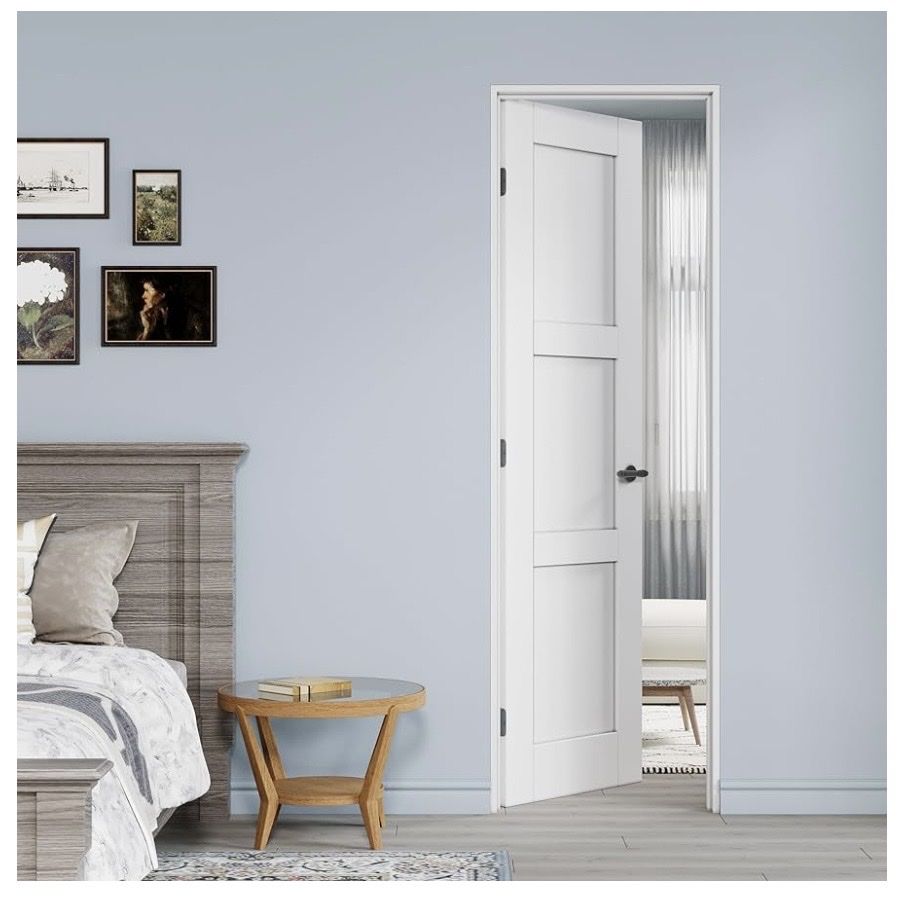 New 18” x 80” 3-Panel Slab Door