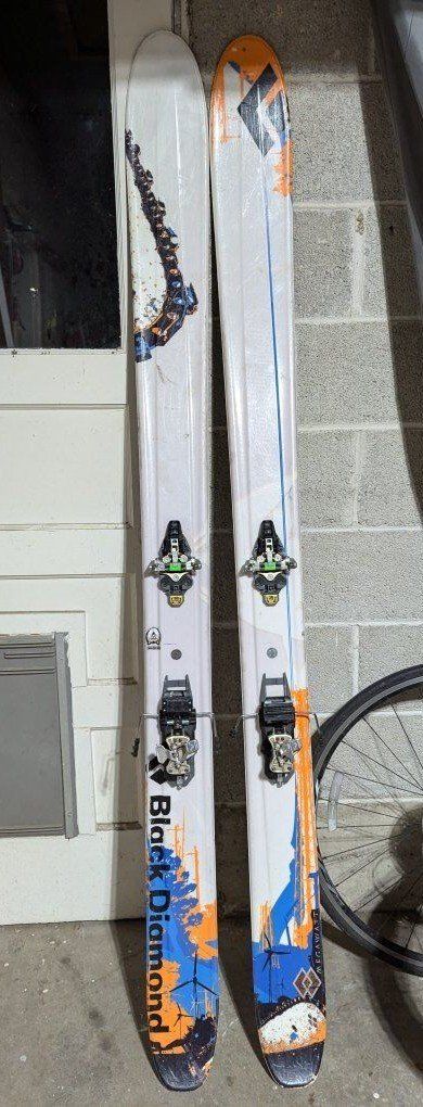 Black Diamond Megawatts (188) with Dynafit Radical