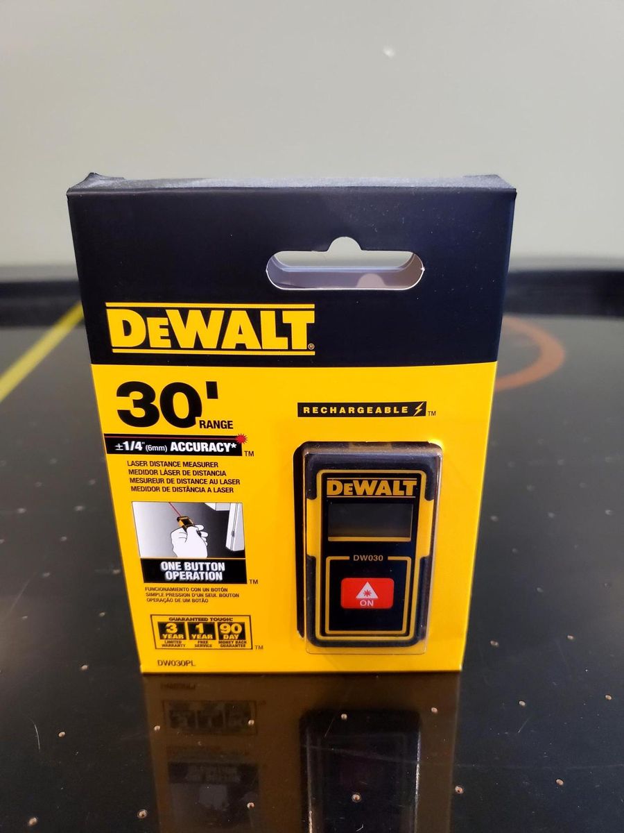 Dewalt Laser Distance Measurer DW030PL