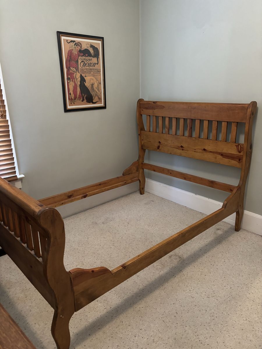 Solid Pine Full Bed frame