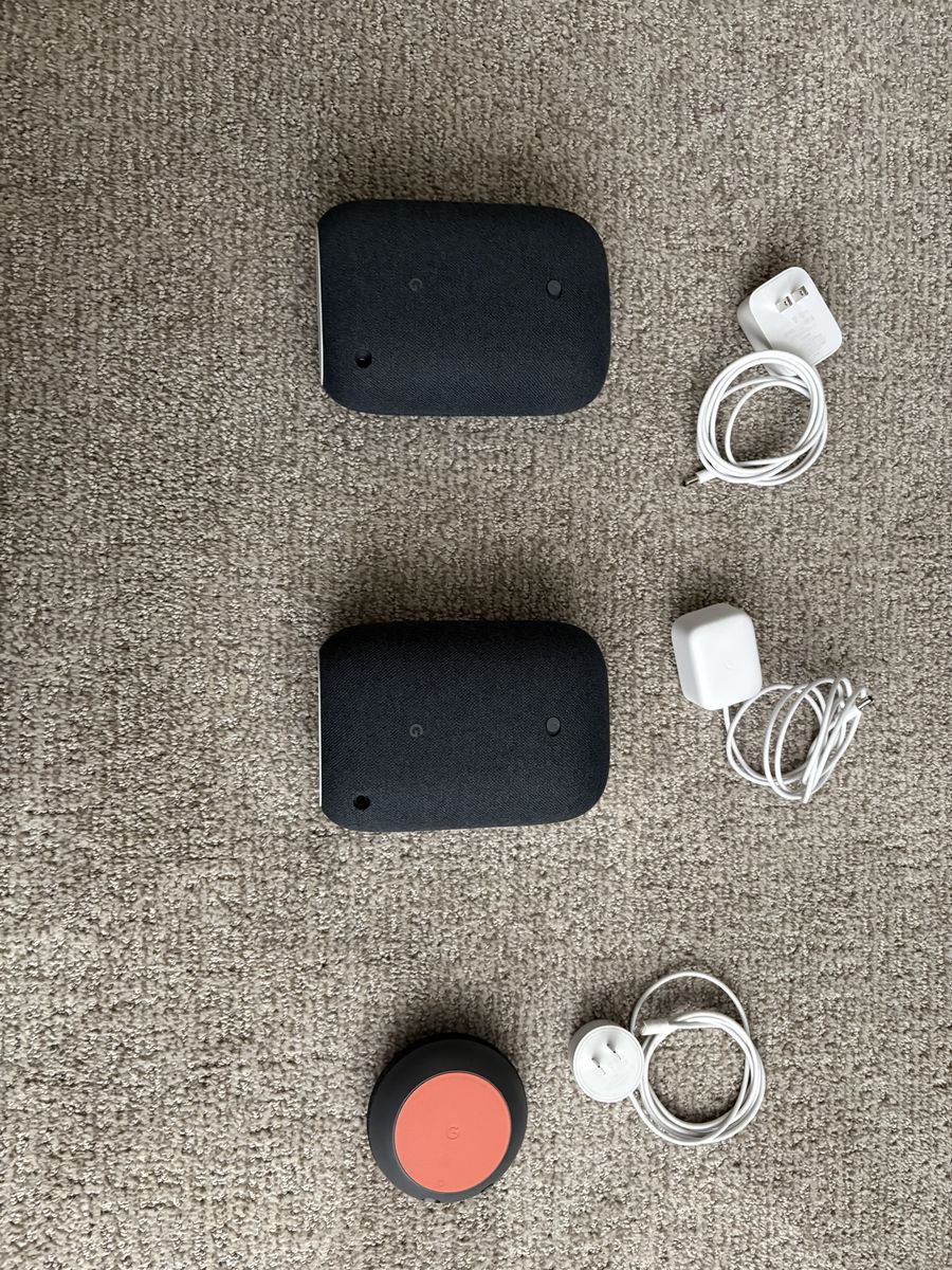 Google home nest audio (2) & google home mini (1st gen)