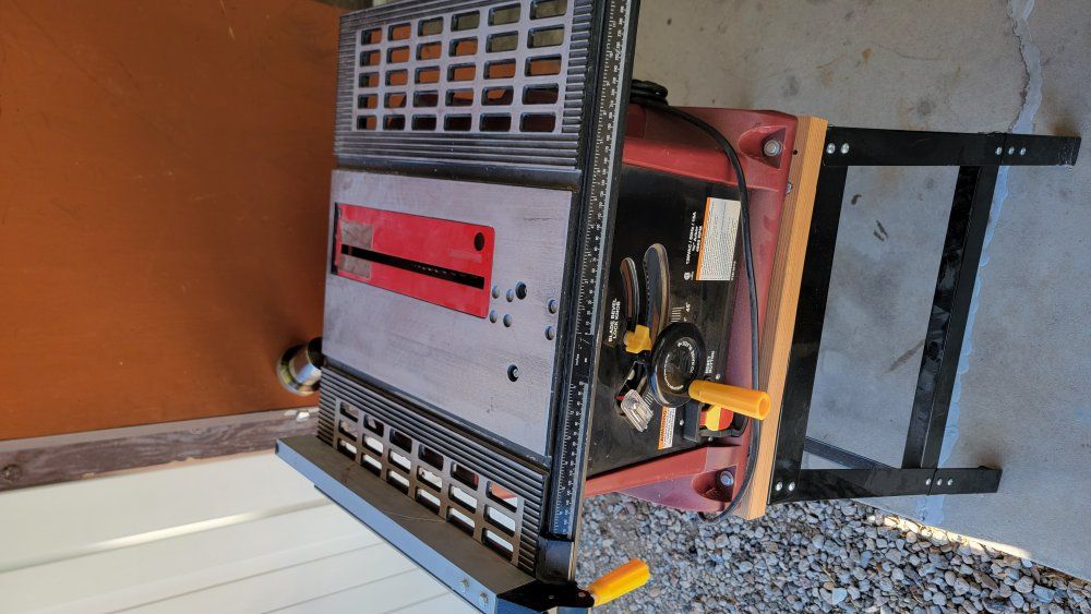 10" table saw w/stand