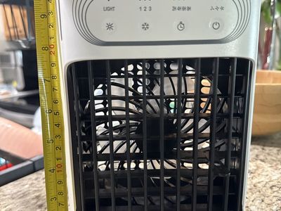 CoolingFan Portable Personal Evaporative Cooler with Light & Timer Function