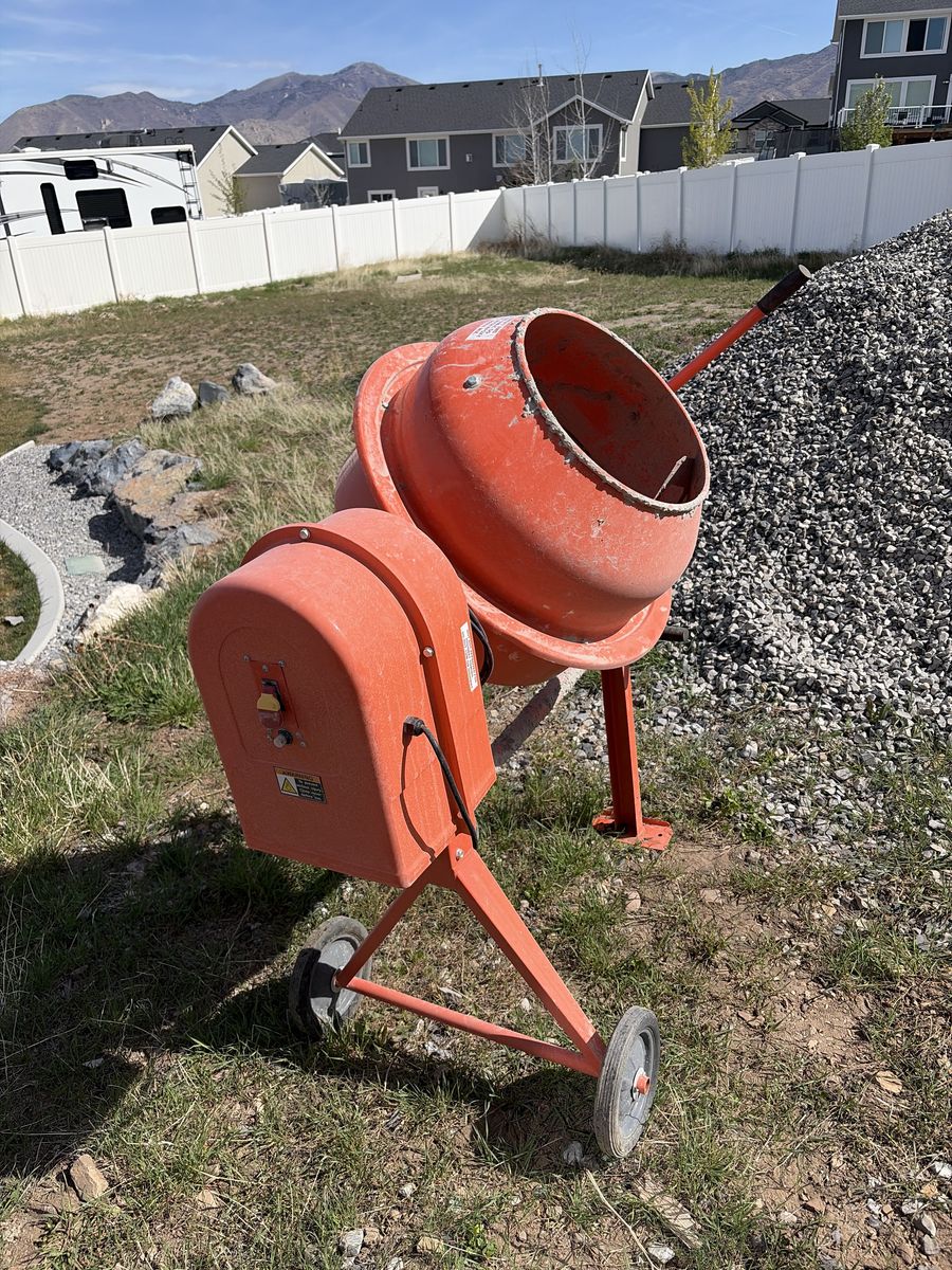 Harbor Freight Concrete Mixer