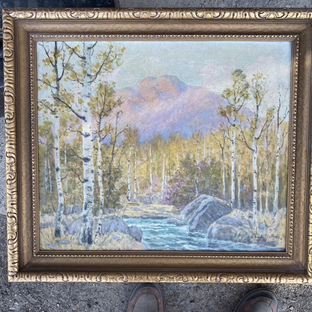 Paul Fjellboe (1873-1948) Utah Artist Painting