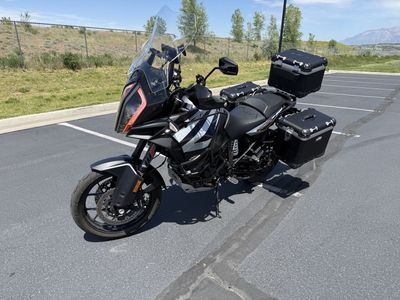 KTM 1290 Super Adventure S with Panniers and Top Case - Ready for Adventure