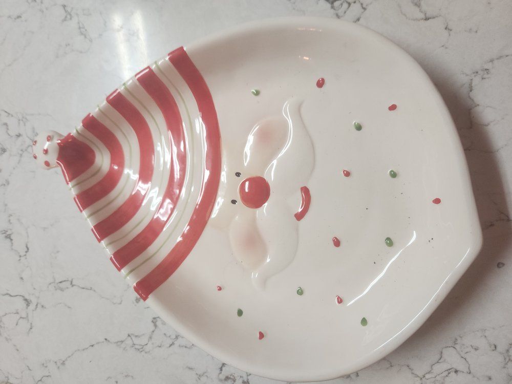 Santa candy dish