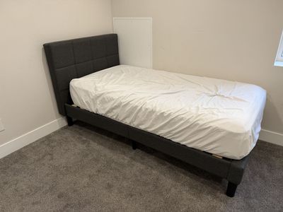 Twin Bed Frame With Mattress