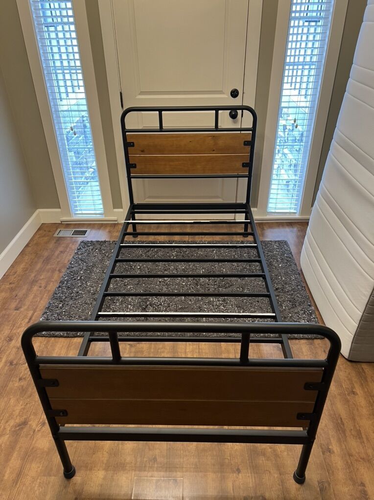 Teun Bed Frame And Mattress
