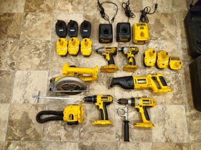 Huge Dewalt Tool Set