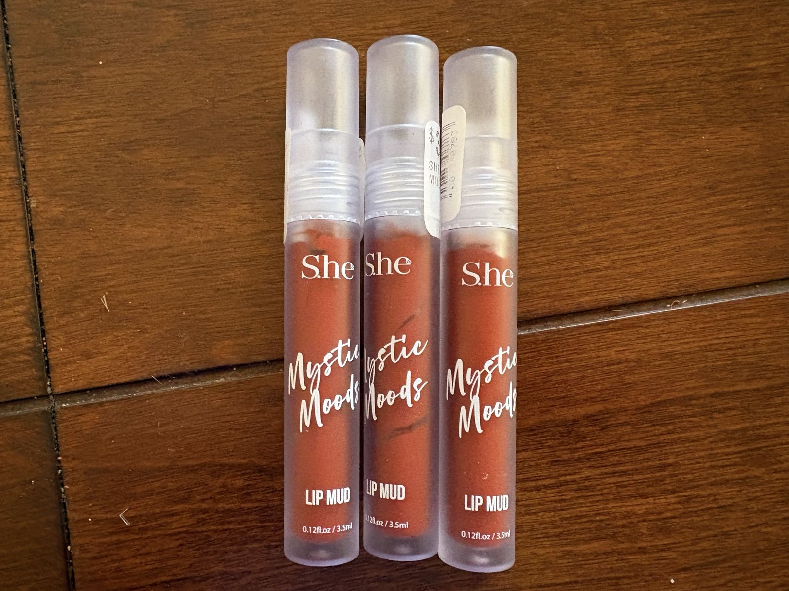 3 New She Mystic Moods Lip Muds