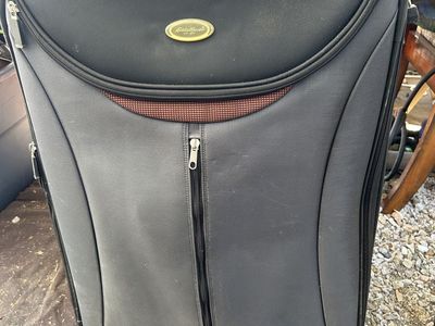 Eddie Bauer Rolling Suitcase Luggage Gray Rolling Travel Bag
