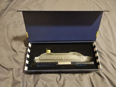 Carnival Cruise Lines Firenze Inaugural Season 3D Crystal Cruise Ship Model