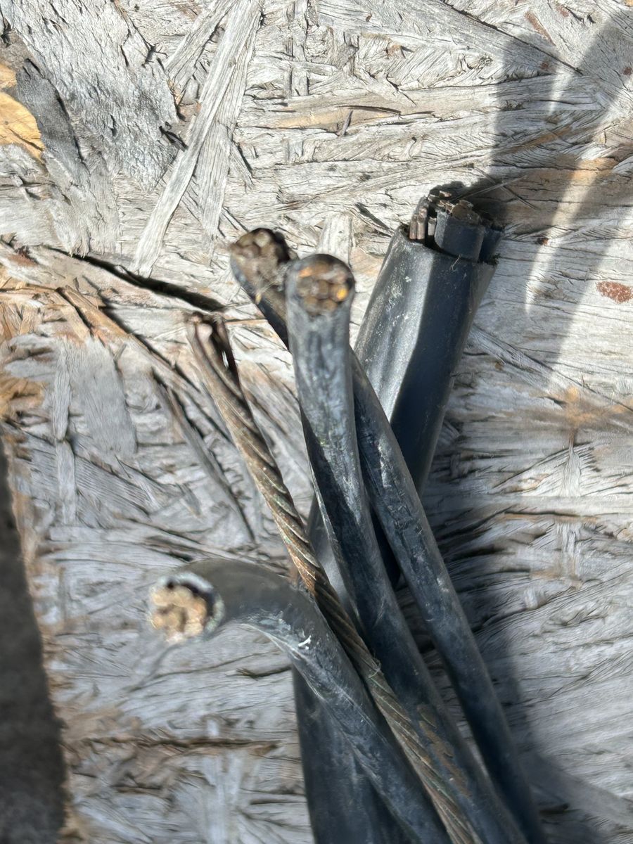 3/C 2 Awg with 6 Awg ground