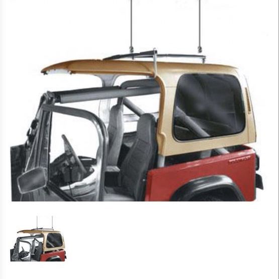Lange Hoist-A-Top Power for Jeep Wrangler CJ, YJ, and TJ 1976-2006