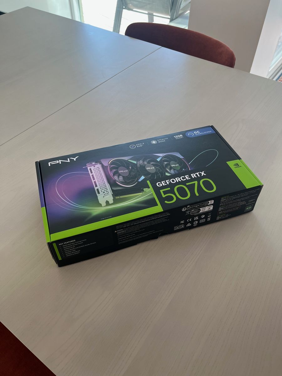 NVIDIA - GeForce RTX 5070 12GB PNY