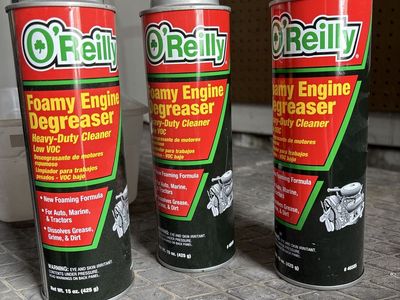 Foamy engine degreaser
