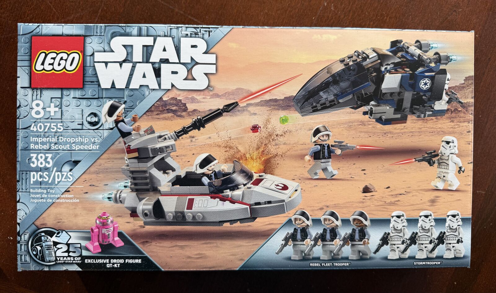 Lego Star Wars: Imperial Dropship vs Rebel Scout Speeder 40755