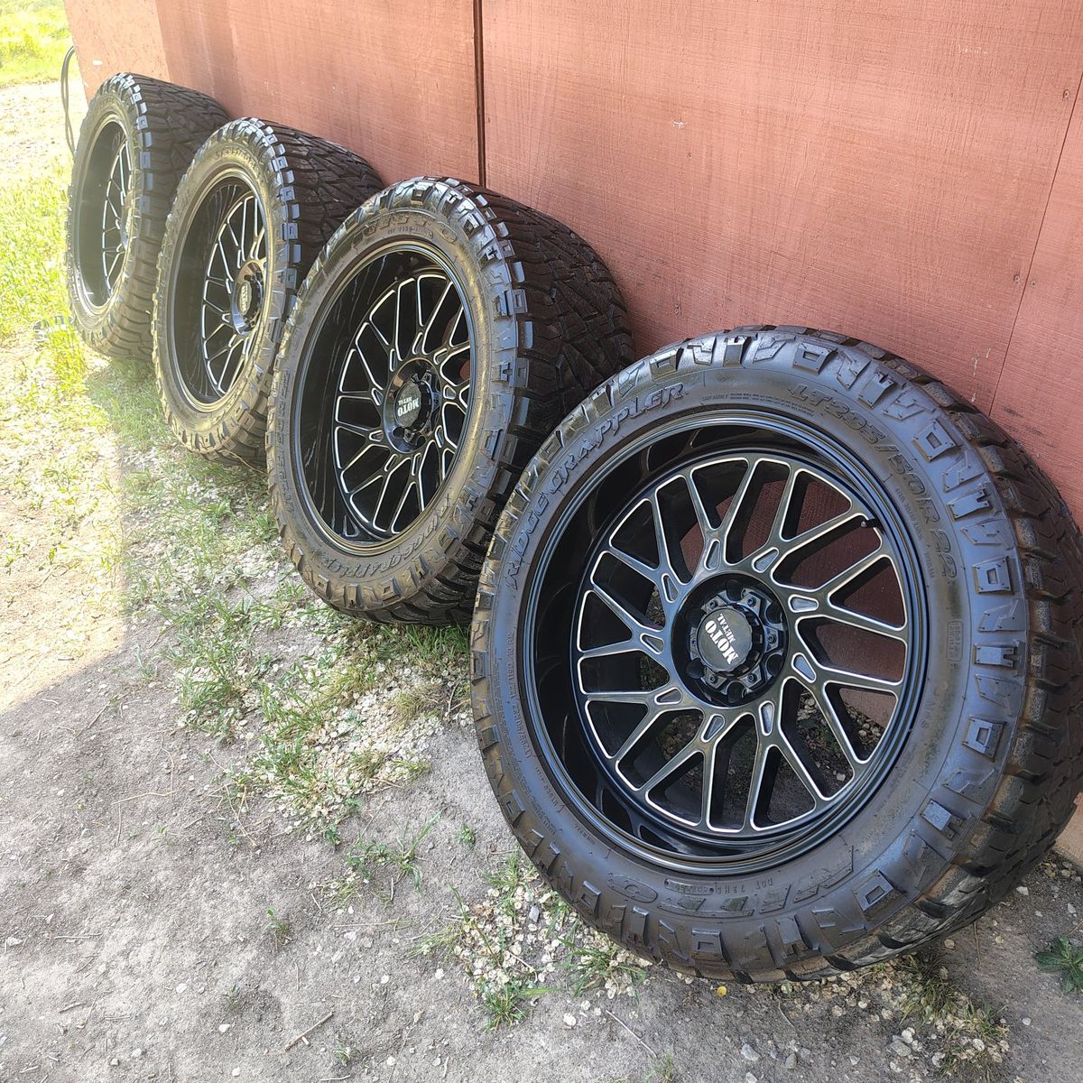Like new wheels and tires 6 lug