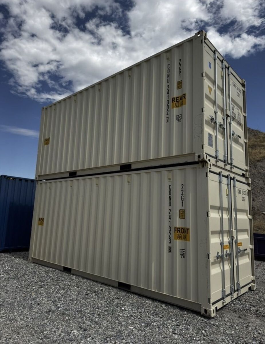 Shipping Container 8x20 one trip full spec