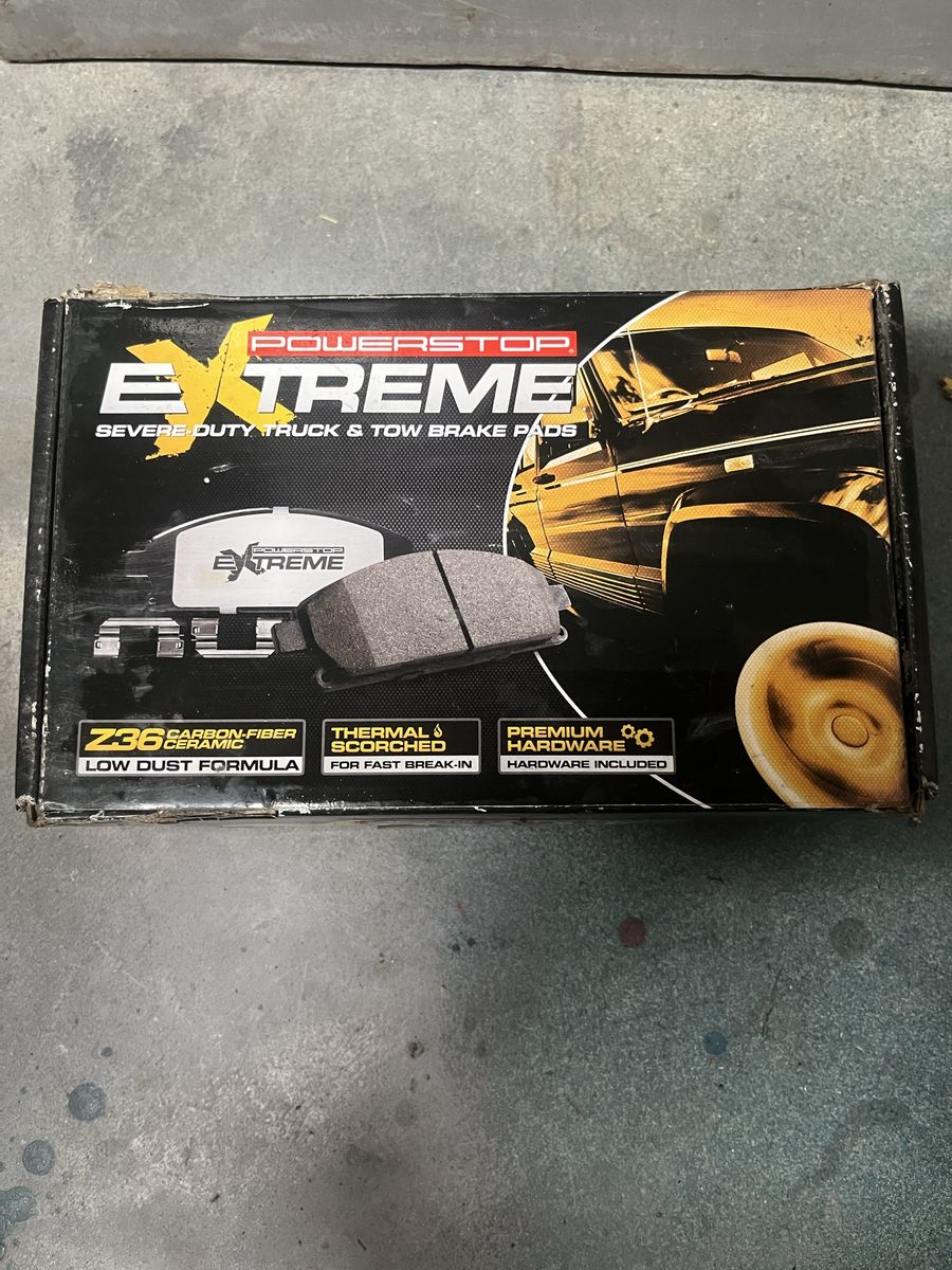POWERSTOP Z36-1273 Extreme Carbon Fiber Severe Duty Truck & Tow Brake Pads - NEW