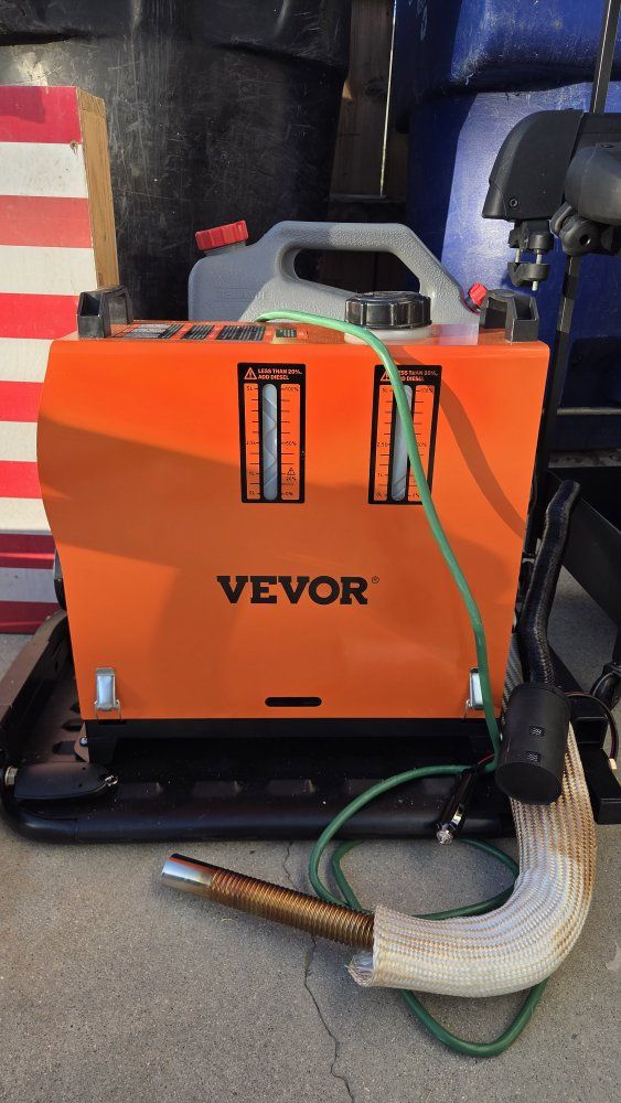 VEVOR 8KW 12V All-in-One Diesel Air Heater w/ Tank LCD Switch Remote for RV Truck Boat