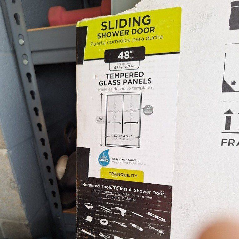 Sliding glass doors and frame and hardware