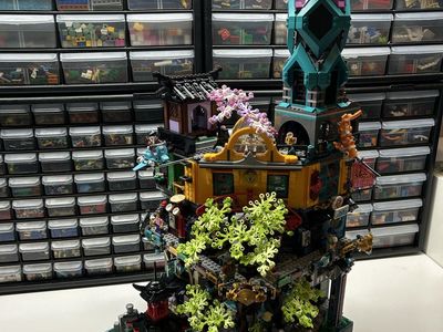 Lego Ninjago City Gardens 71741 complete